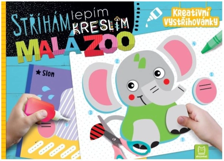 Strihám, lepím, kreslím – malá zoo kreatívne vystrihovačky