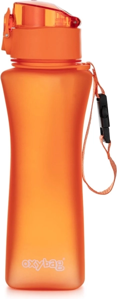 Fľaša na vodu OXY TWiST matná broskyňová 550 ml