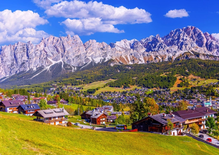 Enjoy puzzle Cortina d'Ampezzo, Taliansko 1000 dielikov
