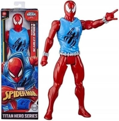 Figúrka Marvel Spider-Man Titan Hero Series Scarlet Spider 30 cm