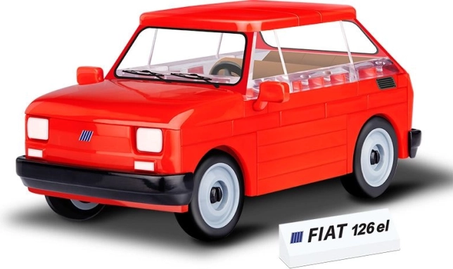 stavebnica youngtimer collection fiat 126p elegant 1:35