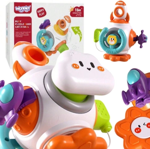 WOOPIE Montessori senzorická raketa 6 v 1