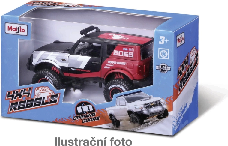 Maisto 4x4 Rebels terénny model auta