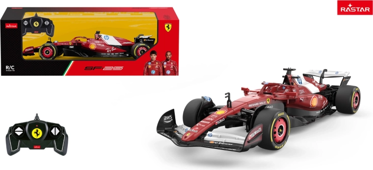 RC auto Ferrari SF-25 1:18 červené Rastar