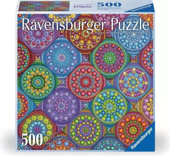 Ravensburger puzzle Nádherné mandaly 500 dielikov