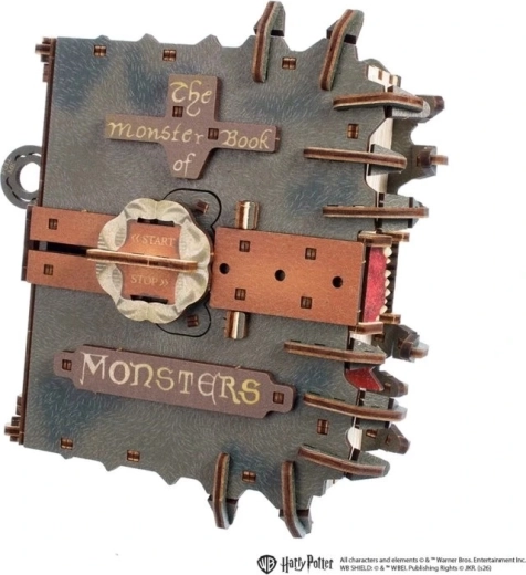 Ugears drevená mechanická skladačka Harry Potter Monster Book of Monsters