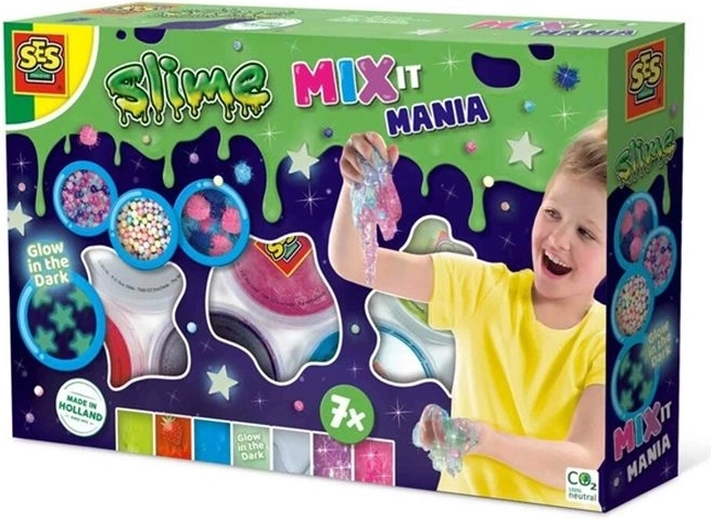SES Creative Slime Mix it Mania – sada na miešanie slizu