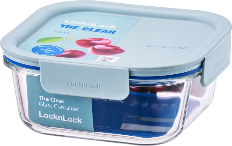 Dóza na potraviny z borosilikátového skla 750 ml mint