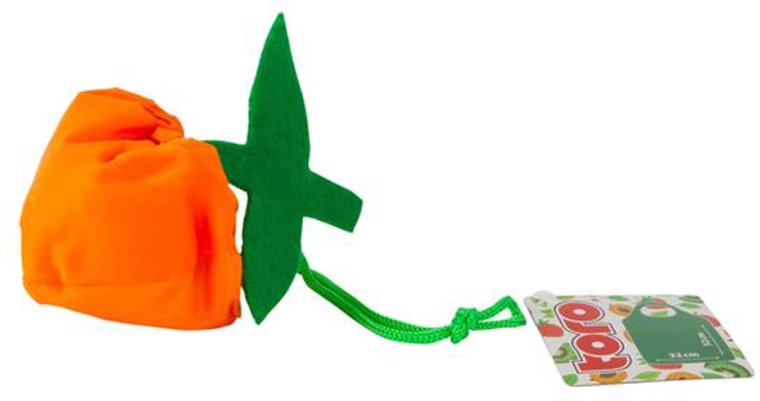 Skladacia nákupná taška TORO s motívom ovocia 32 × 52 cm