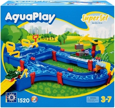 AquaPlay supersúprava vodnej dráhy 105 × 115 cm