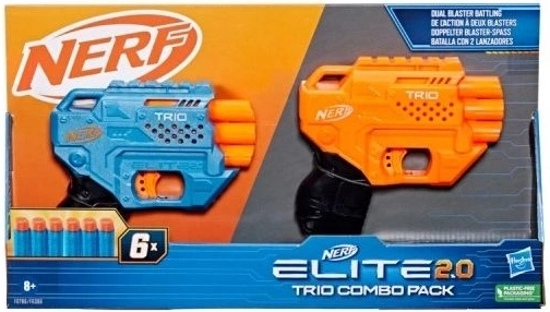 Nerf Elite 2.0 Trio kombo balenie – sada 2 blasterov a 6 šípok