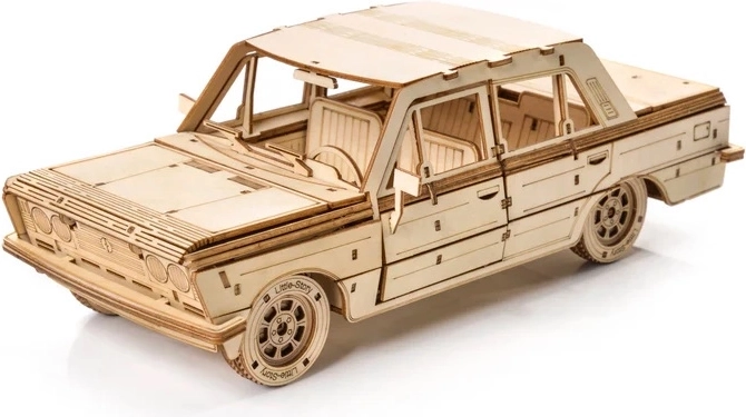 Little Story 3D drevená skladačka auta FSO Fiat 125p 1:16