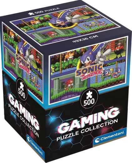 Puzzle CLEMENTONI Gaming Collection Sonic II 500 dielikov