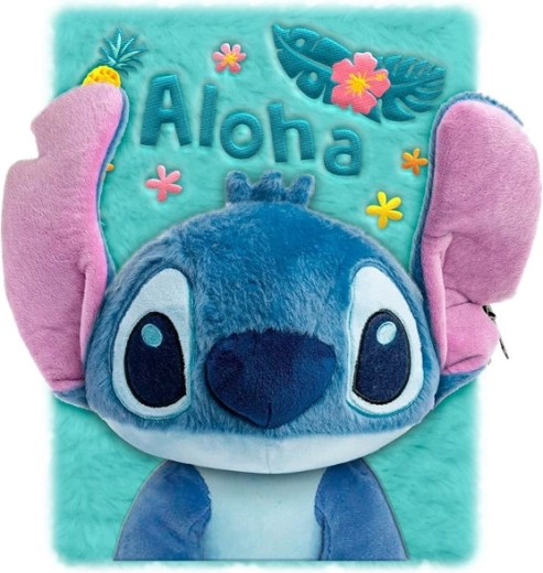 Plyšový denník A5 3D STITCH