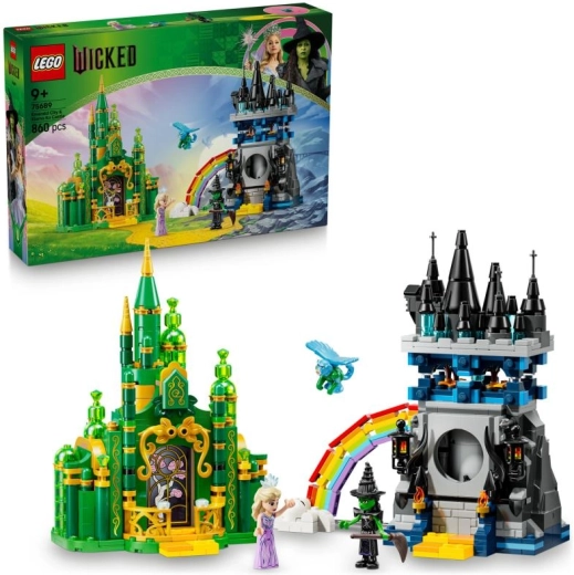 Stavebnica LEGO Wicked – Smaragdové mesto a hrad Kiamo Ko