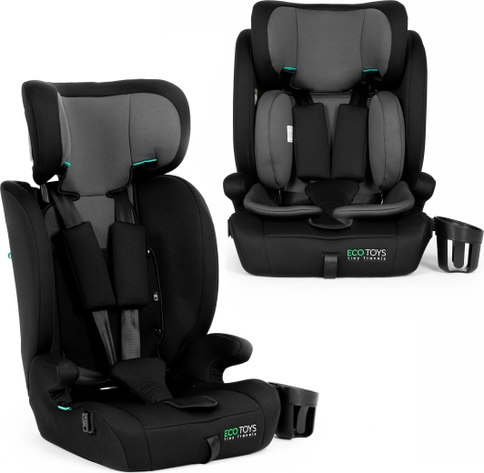 ECOTOYS detská autosedačka 76–150 cm (R129) s držiakom na nápoj