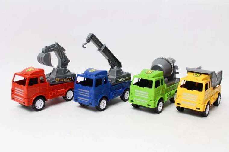 Stavebné auto pre deti – 4 varianty