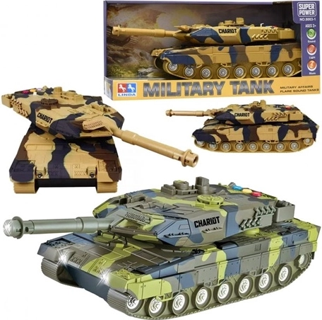 Detský tank so svetelnými a zvukovými efektmi