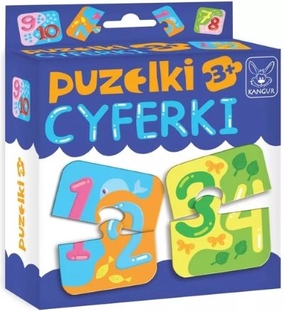 Puzzle Číslice 3+