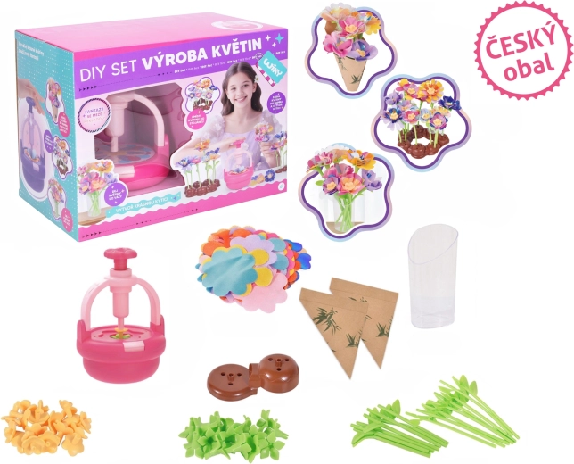 Súprava na výrobu kvetín 17 cm