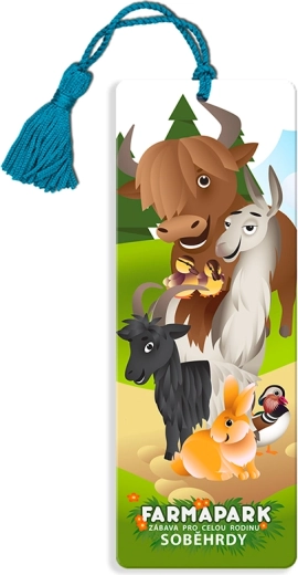 3D záložka Prime – zvieratká z Farmaparku