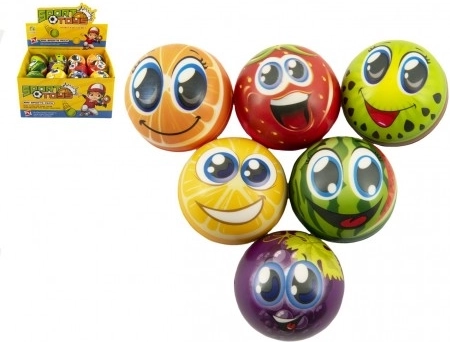 Penová loptička 6 cm - mix druhov