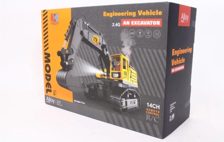 RC bager a nakladač 689-711A / 689-811A