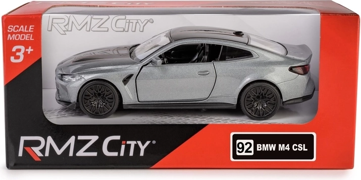 Kovový model RMZ City Porsche 930 Turbo 1:32 strieborný