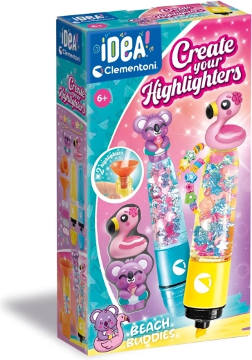 Clementoni IDEA kreatívna sada na výrobu zvýrazňovačov FRIENDS