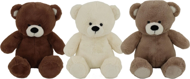 Plyšový medvedík Cuddly & Huggy 50 cm (3 farby) - 1 kus