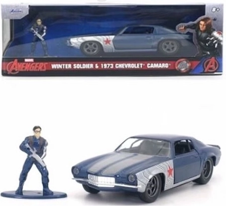 Jada Marvel Avengers Winter Soldier a 1973 Chevrolet Camaro 1:32