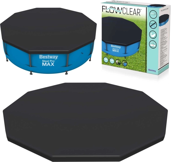 Krycia plachta na bazén s konštrukciou 305 cm BESTWAY 58036