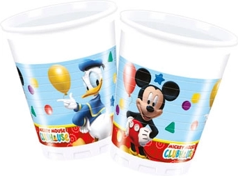 Disney Mickey Mouse plastové kelímky Playful Mickey 200 ml - 1 kus