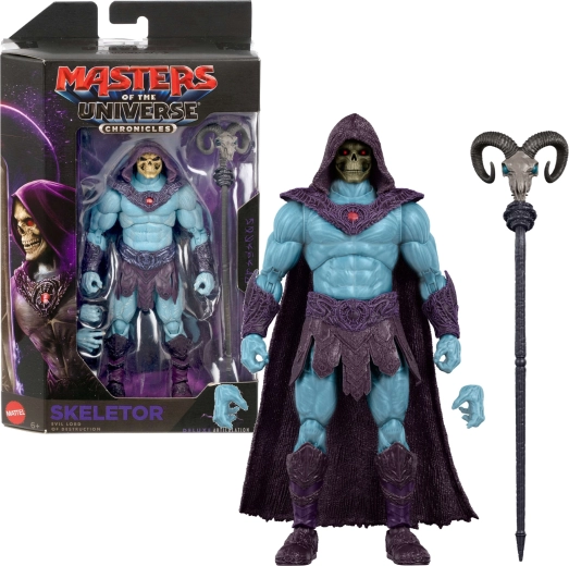 Mattel Masters of the Universe Chronicles figúrka Skeletor 17 cm s príslušenstvom