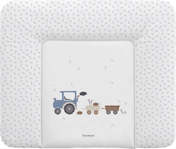 Träumeland prebaľovacia podložka Little Farm blau 75 × 85 cm
