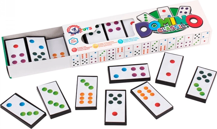 Klasické domino v krabičke