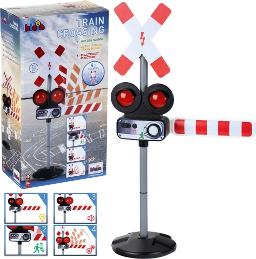 Dopravná značka železničný priechod so svetlami a zvukmi 78 cm KLEIN