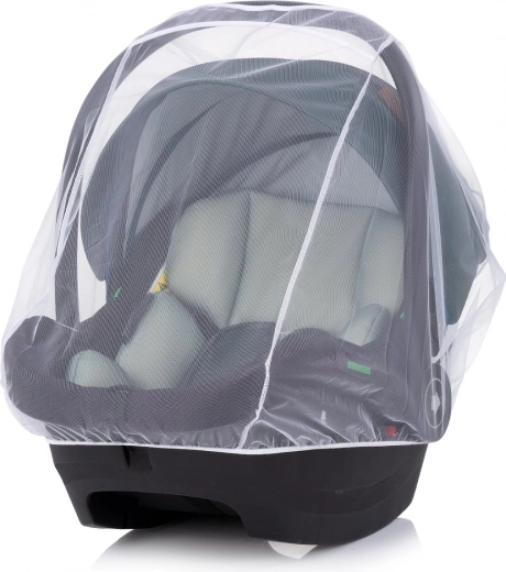 Univerzálna protiokomárová sieťka na autosedačku Chipolino biela