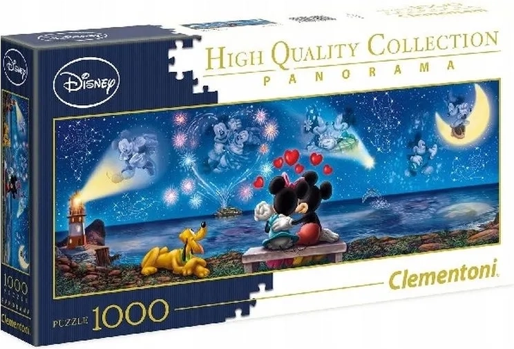 Panoramatické puzzle DISNEY MICKEY & MINNIE 1000 dielikov