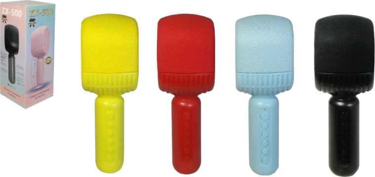 Bezdrôtový karaoke mikrofón s Bluetooth a vstavaným reproduktorom