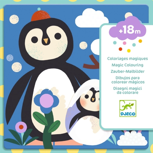 Vodné omaľovánky – zvieracie mláďatká DJECO