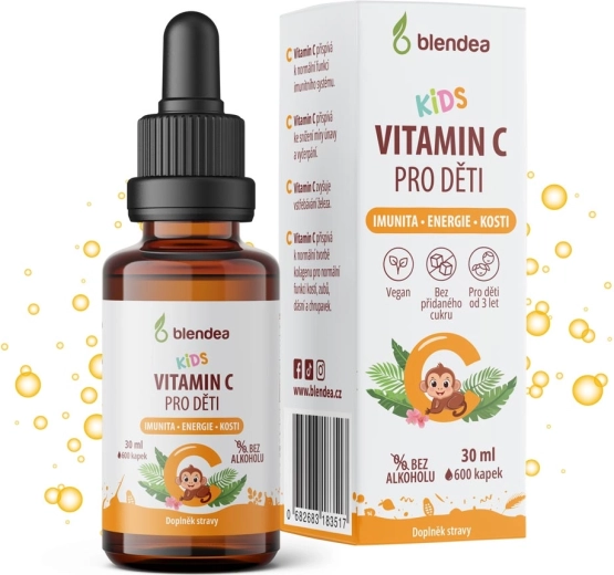 Blendea KIDS vitamín C kvapky pre deti 30 ml