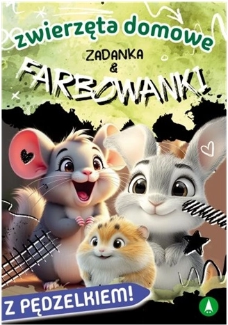 Úlohy a omaľovánky – domáce zvieratá