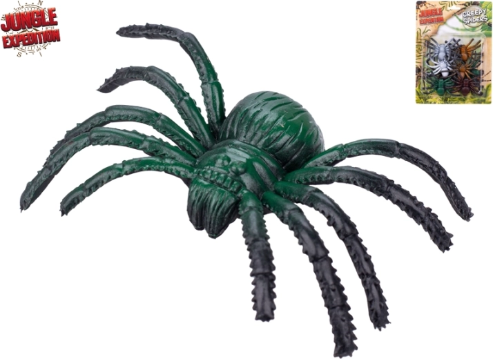 Jungle Expedition sada pavúkov 6 cm, 8 ks