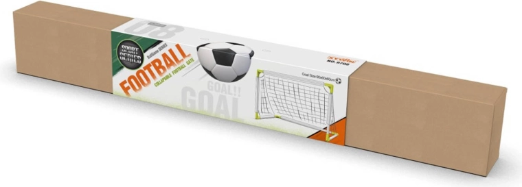 Záhradná futbalová bránka 90 × 60 × 60 cm so sieťou, loptou a pumpičkou