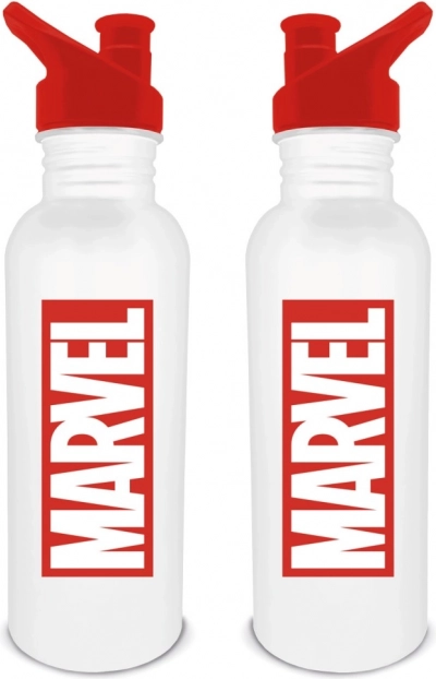 Nerezová fľaša na pitie s logom Marvel