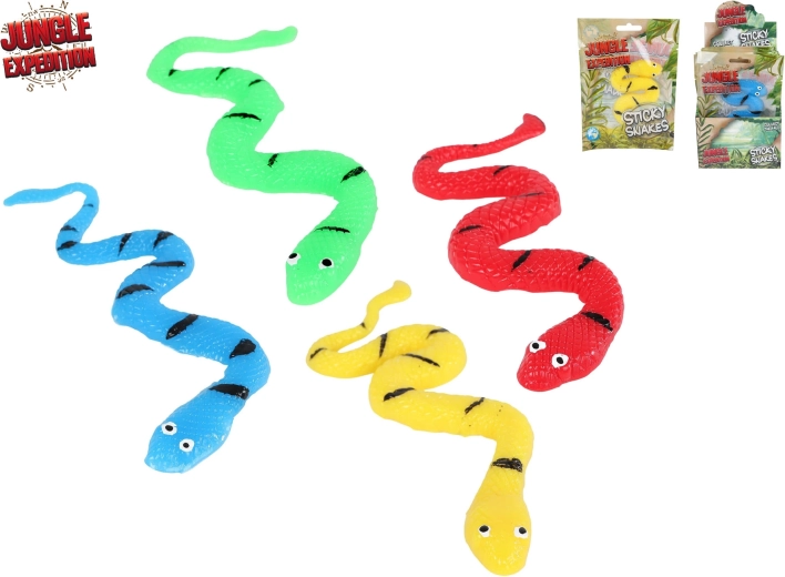 Pružný lepkavý had Jungle Expedition