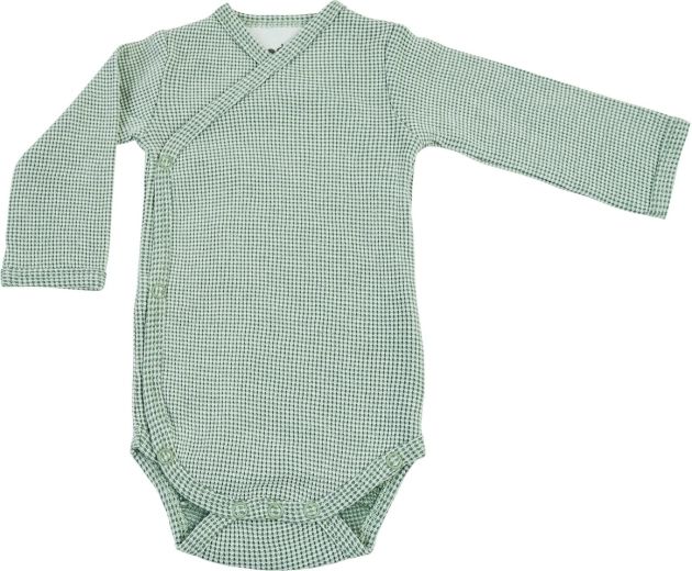 Lodger detské hydrofilné body s dlhým rukávom Ciumbelle Peppermint veľ. 74