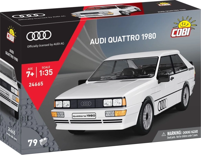 Cobi Audi Quattro 1980 1:35 (79 dielikov)