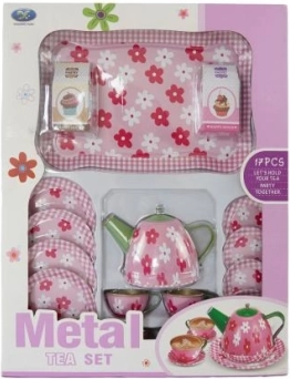 Kovová sada riadu pre deti